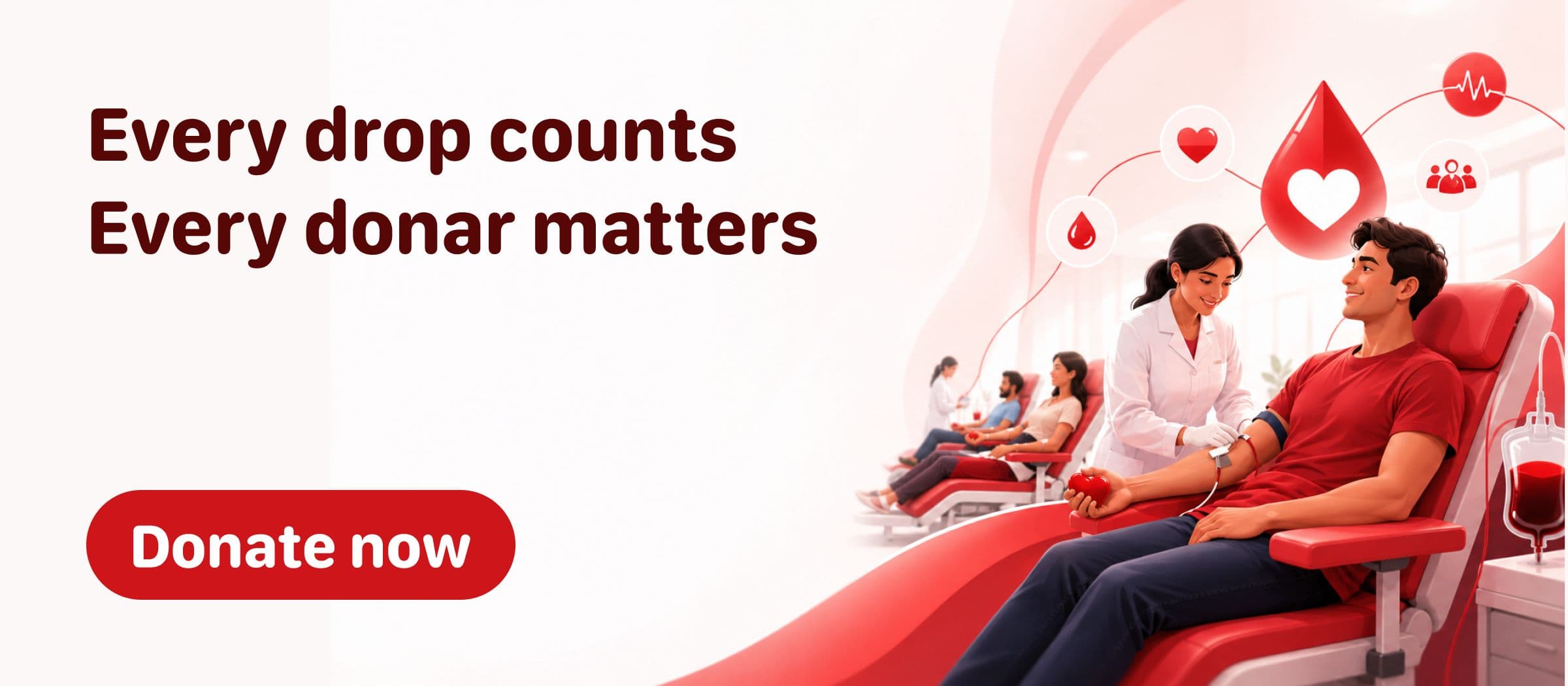 Every drop counts — every donor matters